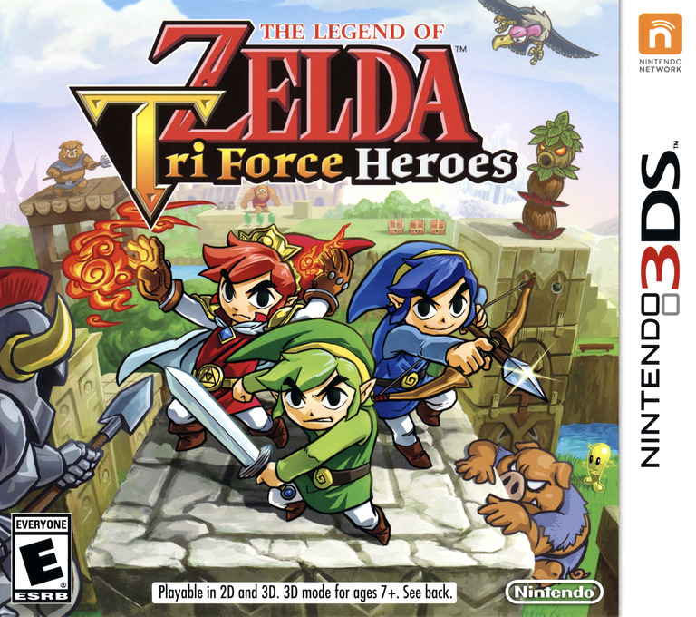 The Legend of Zelda - Tri Force Heroes USA
