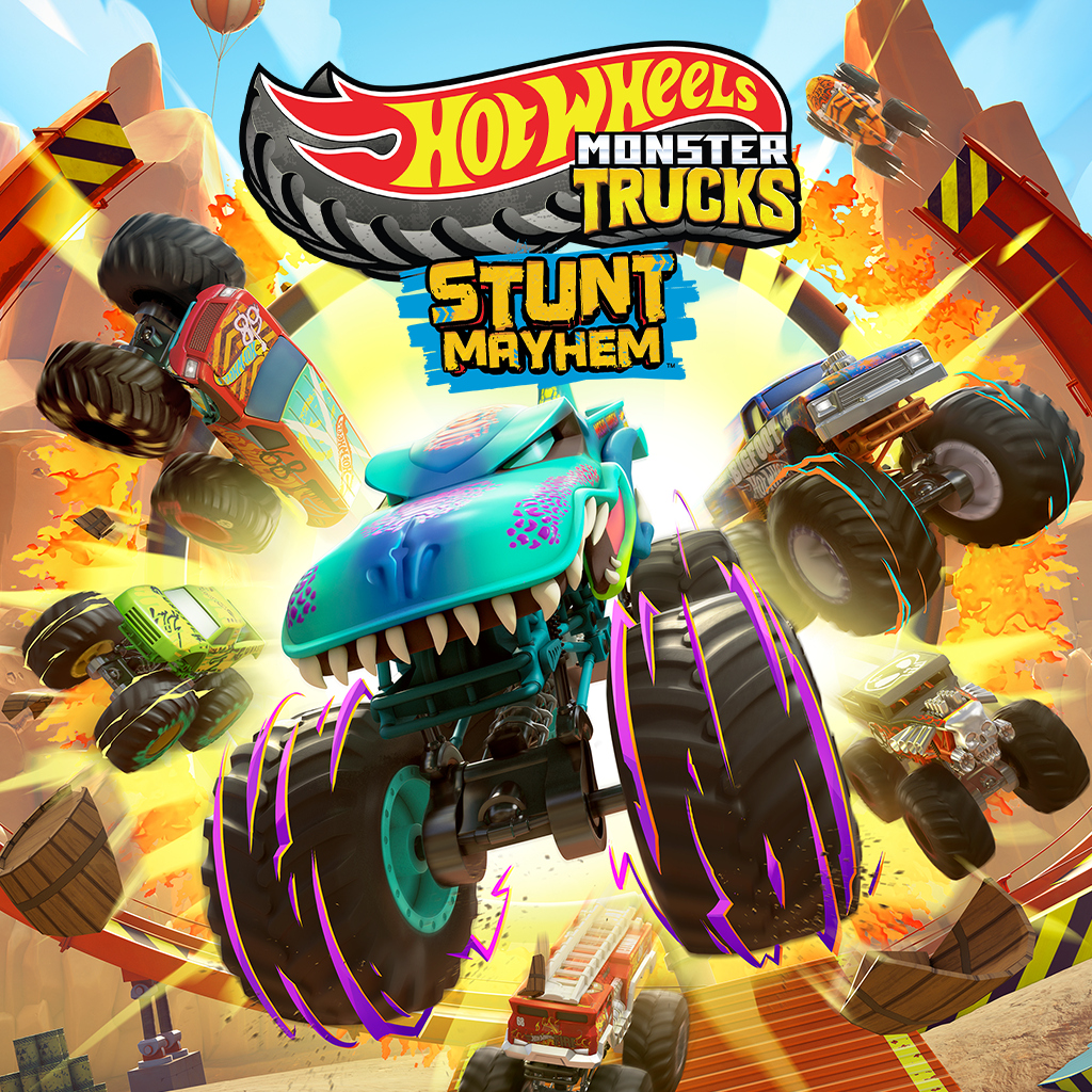 Hot Wheels Monster Trucks  Stunt Mayhem